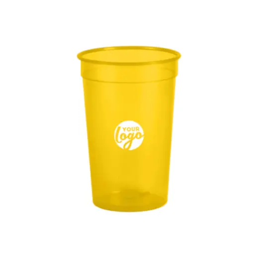 Clear Tint 500ml Party Tumbler Yellow
